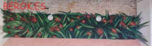 mural plantas graffiti